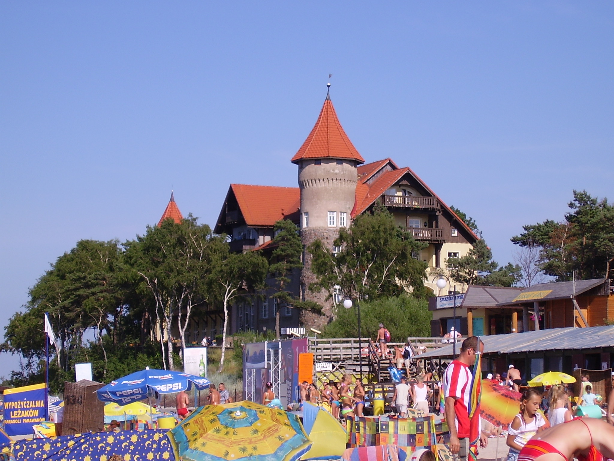 Hotel Neptun at the seaside in Łeba
